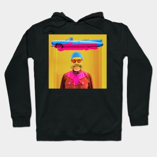 Cadillacs, Mustaches and Evil Eyes Hoodie